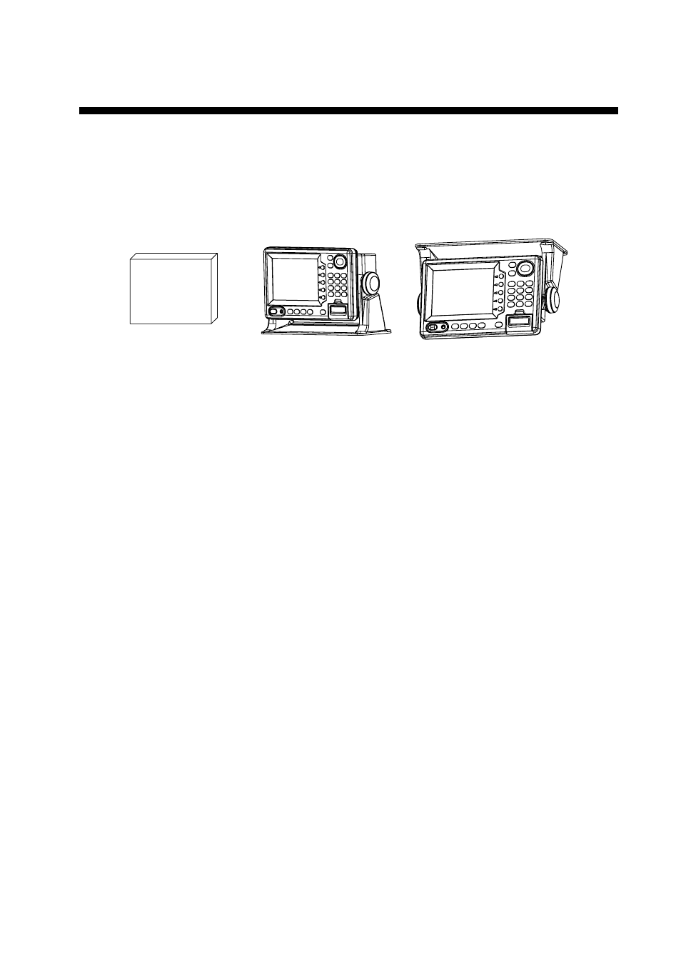 Installation, 1 installation of display unit | Furuno GP-1650W User Manual | Page 9 / 44