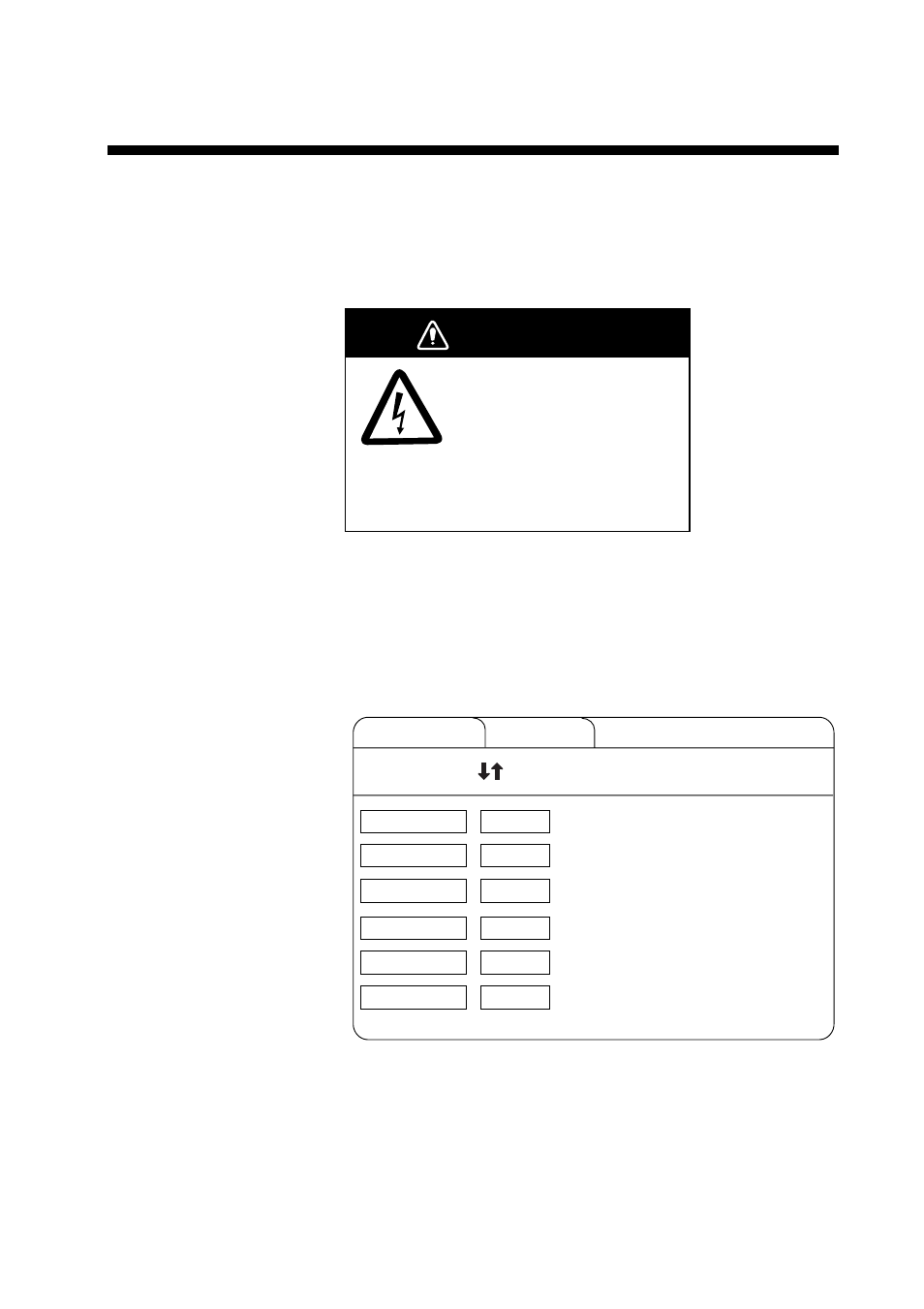Self tests, Opening the self test menu, Danger | Furuno CSH-53 User Manual | Page 87 / 108