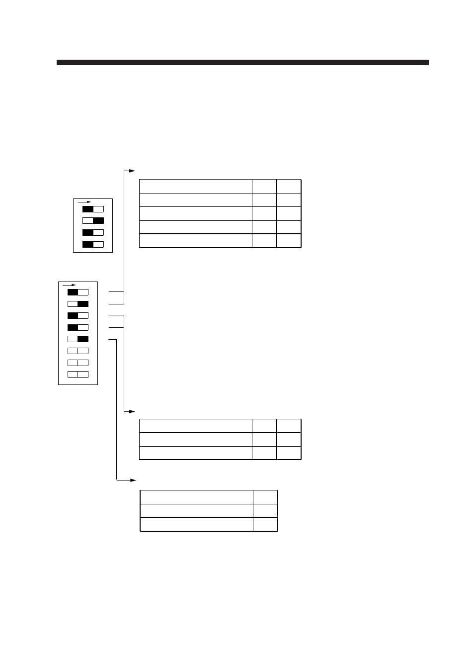 Input data selection, Selection of data on interface unit cs-120a | Furuno CSH-53 User Manual | Page 93 / 108