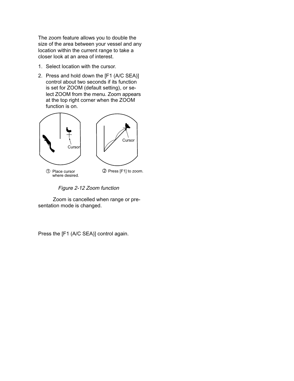 15 zoom | Furuno 1942 MARK-2 User Manual | Page 20 / 52