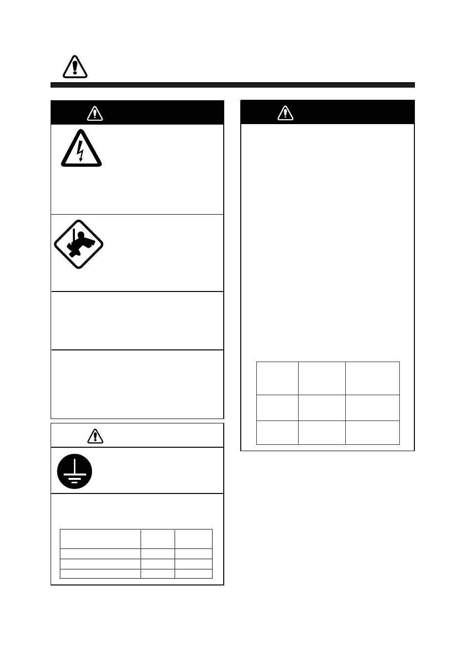 Safety instructions, Warning, Caution | Radio frequency radiation hazard | Furuno 1734C User Manual | Page 3 / 53