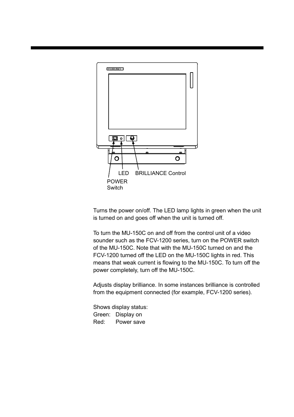 4 operation | Furuno MU-150C User Manual | Page 20 / 40