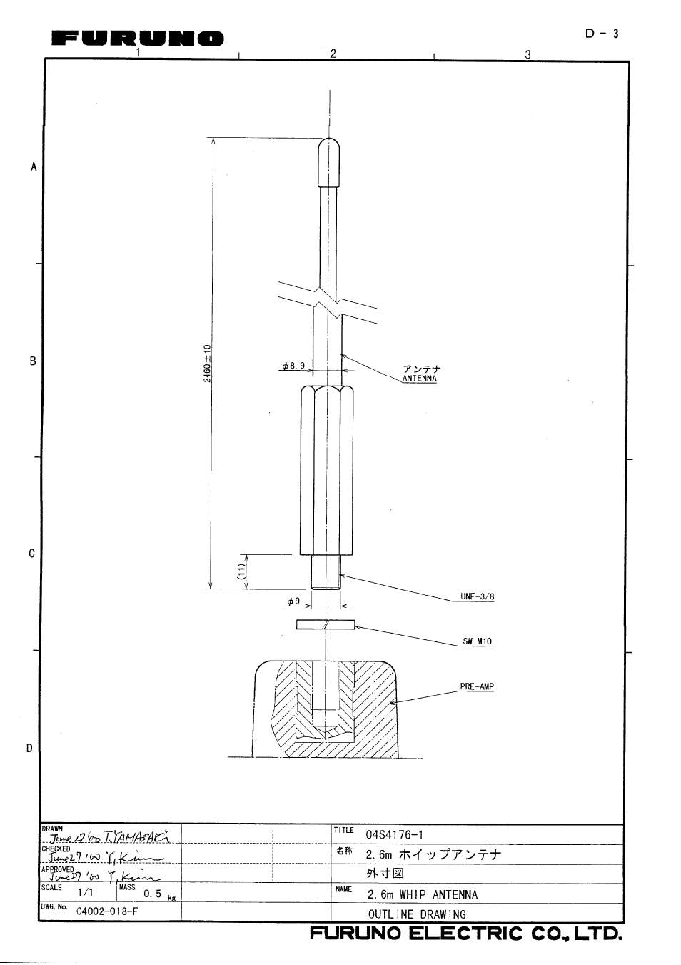Furuno FAX-30 User Manual | Page 110 / 115