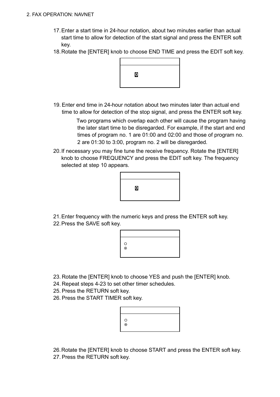 Furuno FAX-30 User Manual | Page 32 / 115