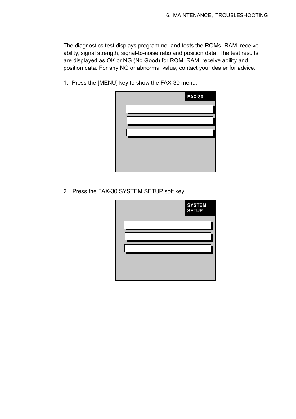 4 diagnostics: navnet | Furuno FAX-30 User Manual | Page 75 / 115