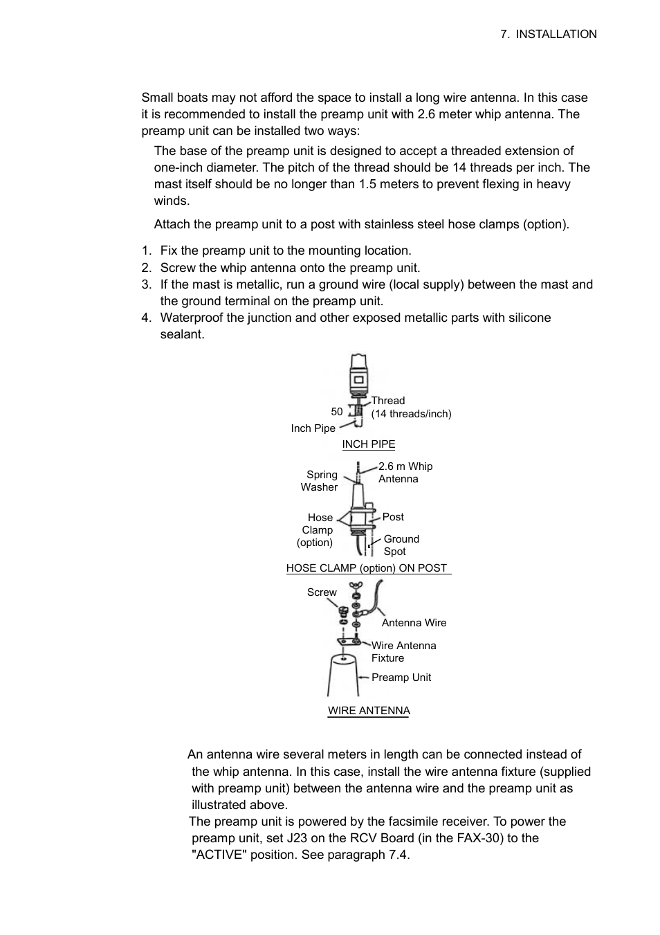 Furuno FAX-30 User Manual | Page 85 / 115