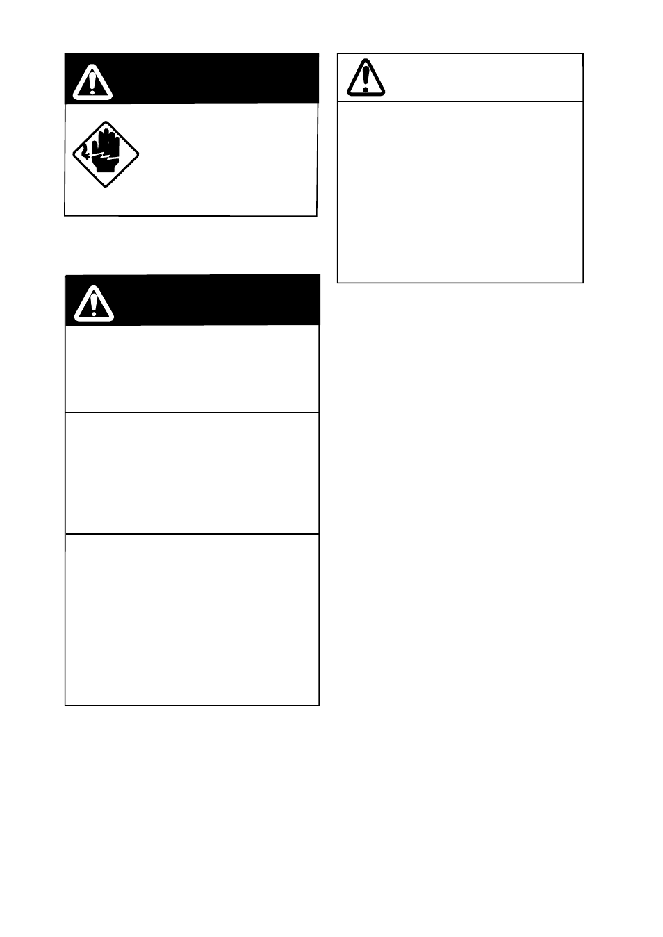 Warning caution, Warning | Furuno DD-80 User Manual | Page 4 / 119