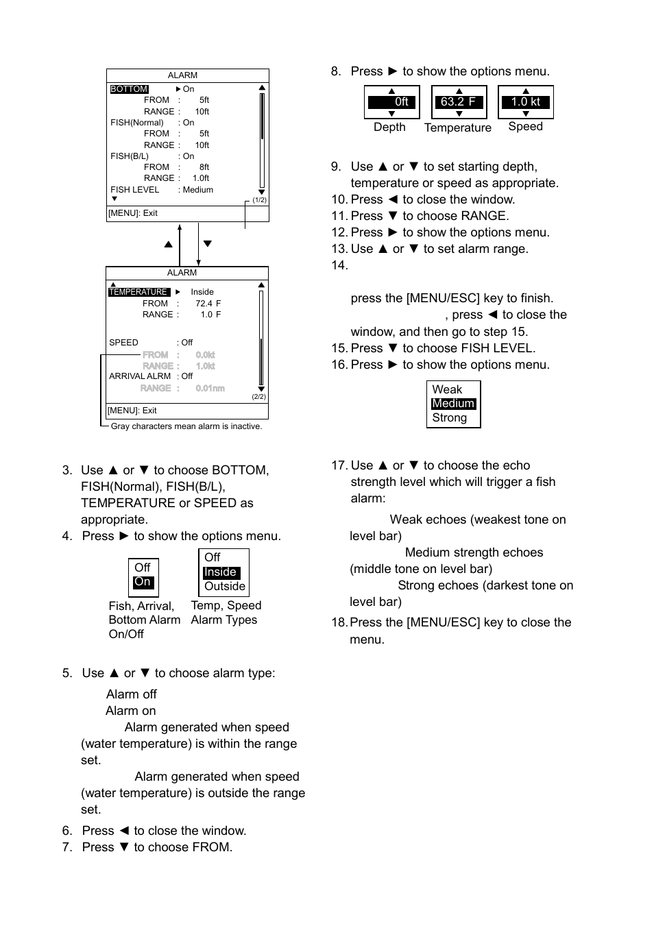 Furuno LS-6100 User Manual | Page 21 / 47