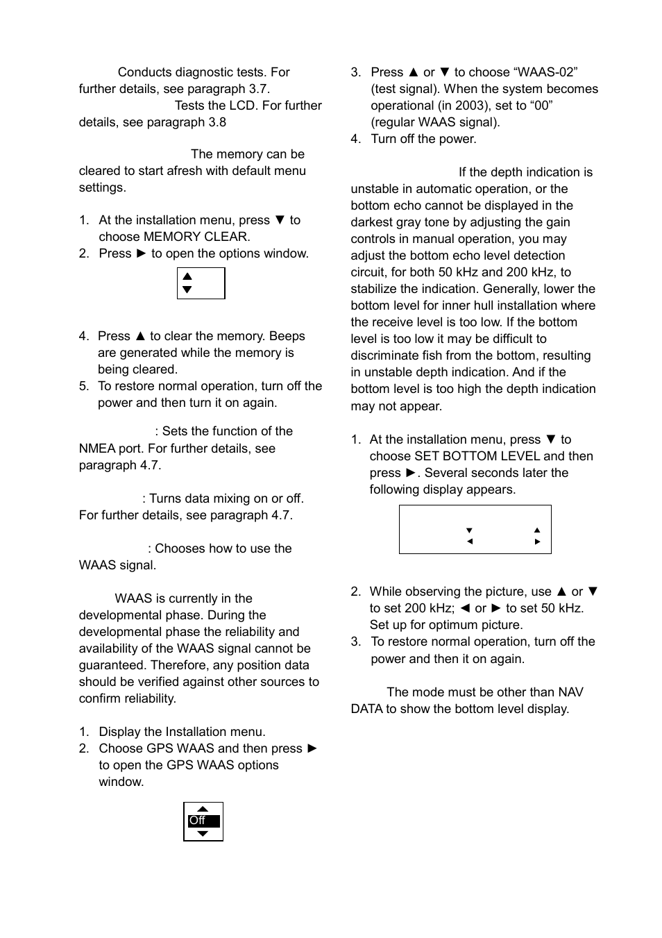 Furuno LS-6100 User Manual | Page 28 / 47