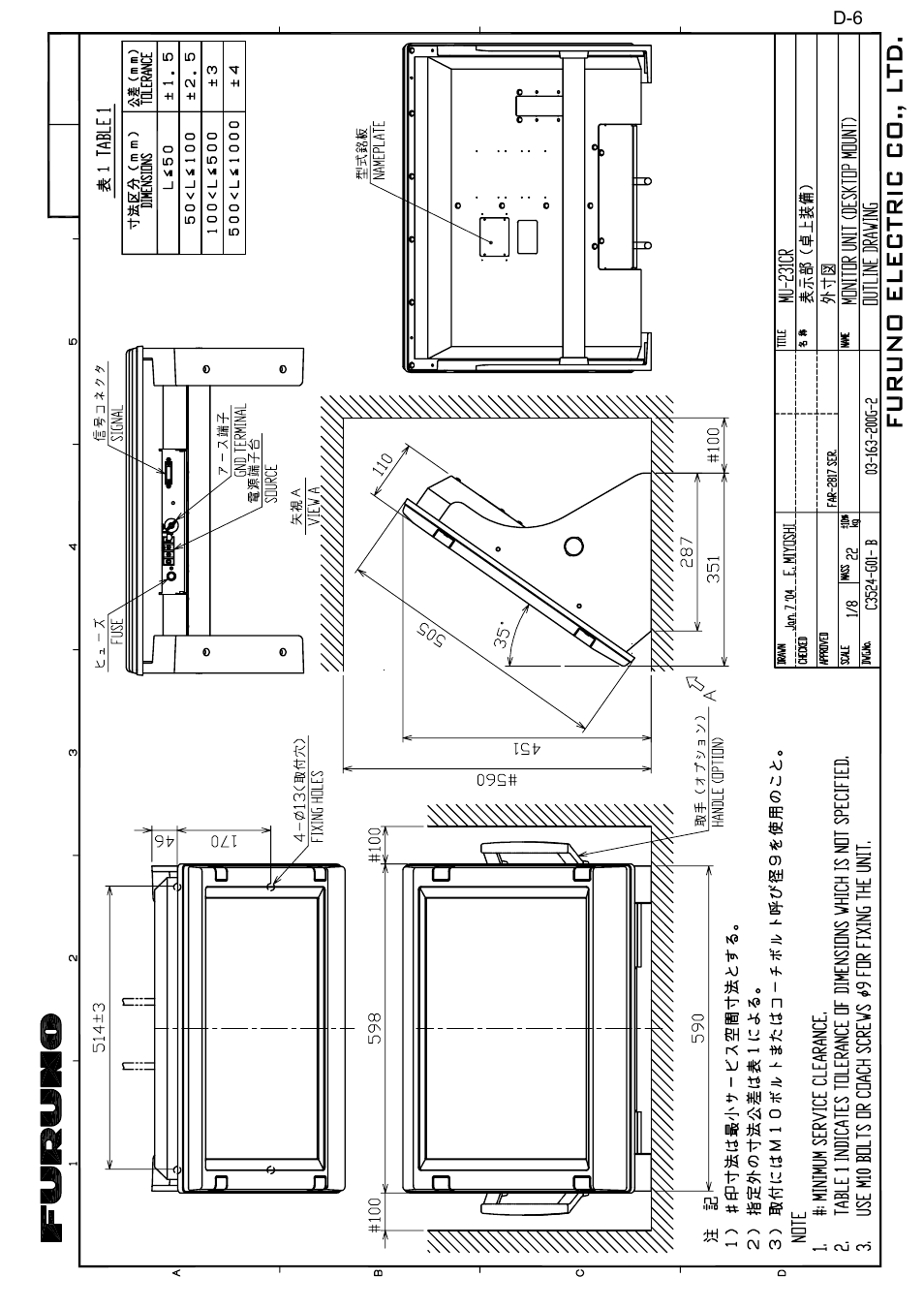 Furuno 2837S User Manual | Page 106 / 123