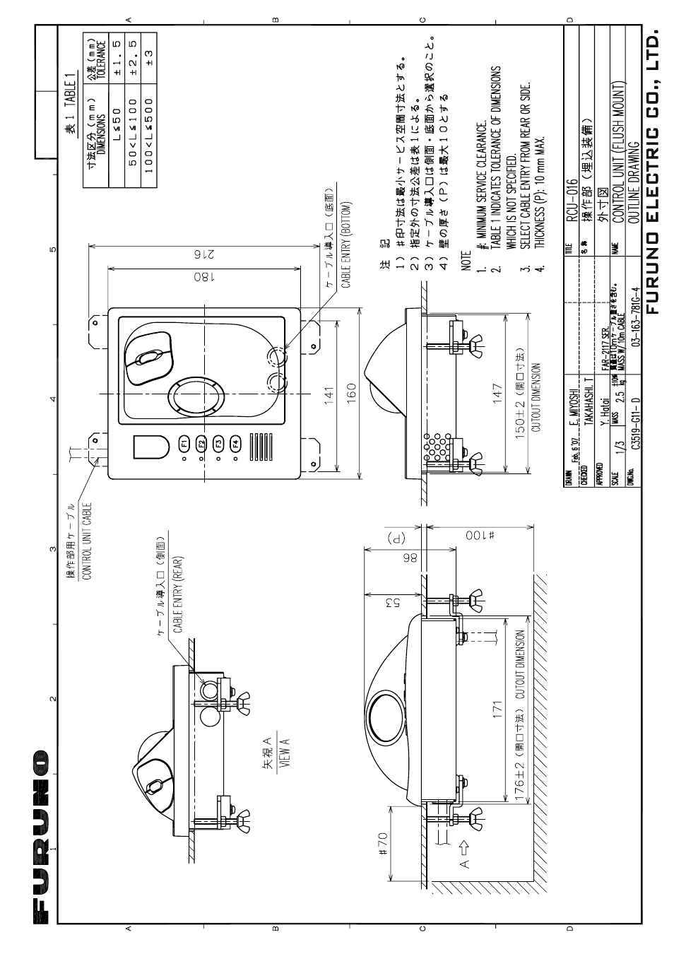 Furuno 2837S User Manual | Page 116 / 123