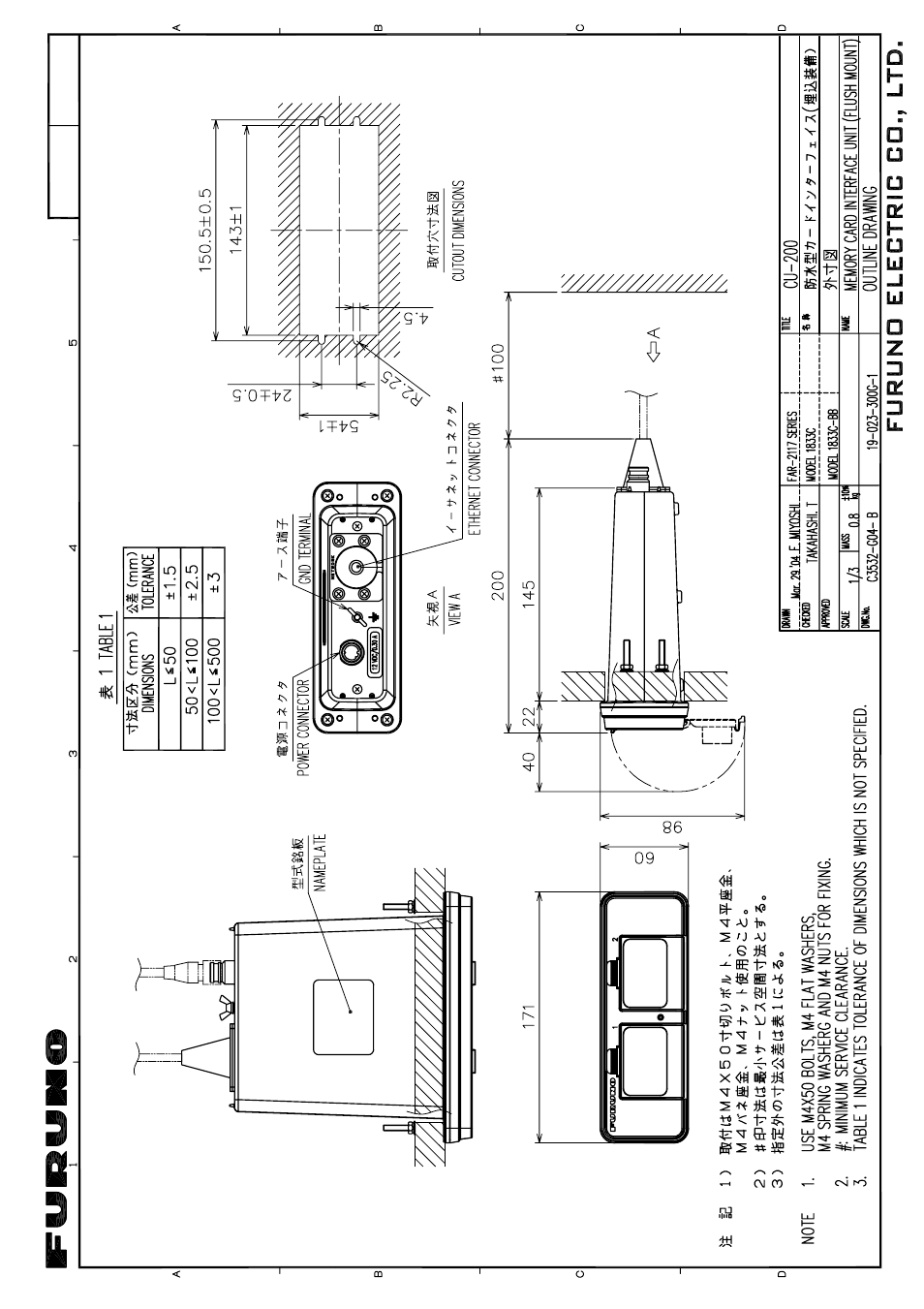 Furuno 2837S User Manual | Page 117 / 123