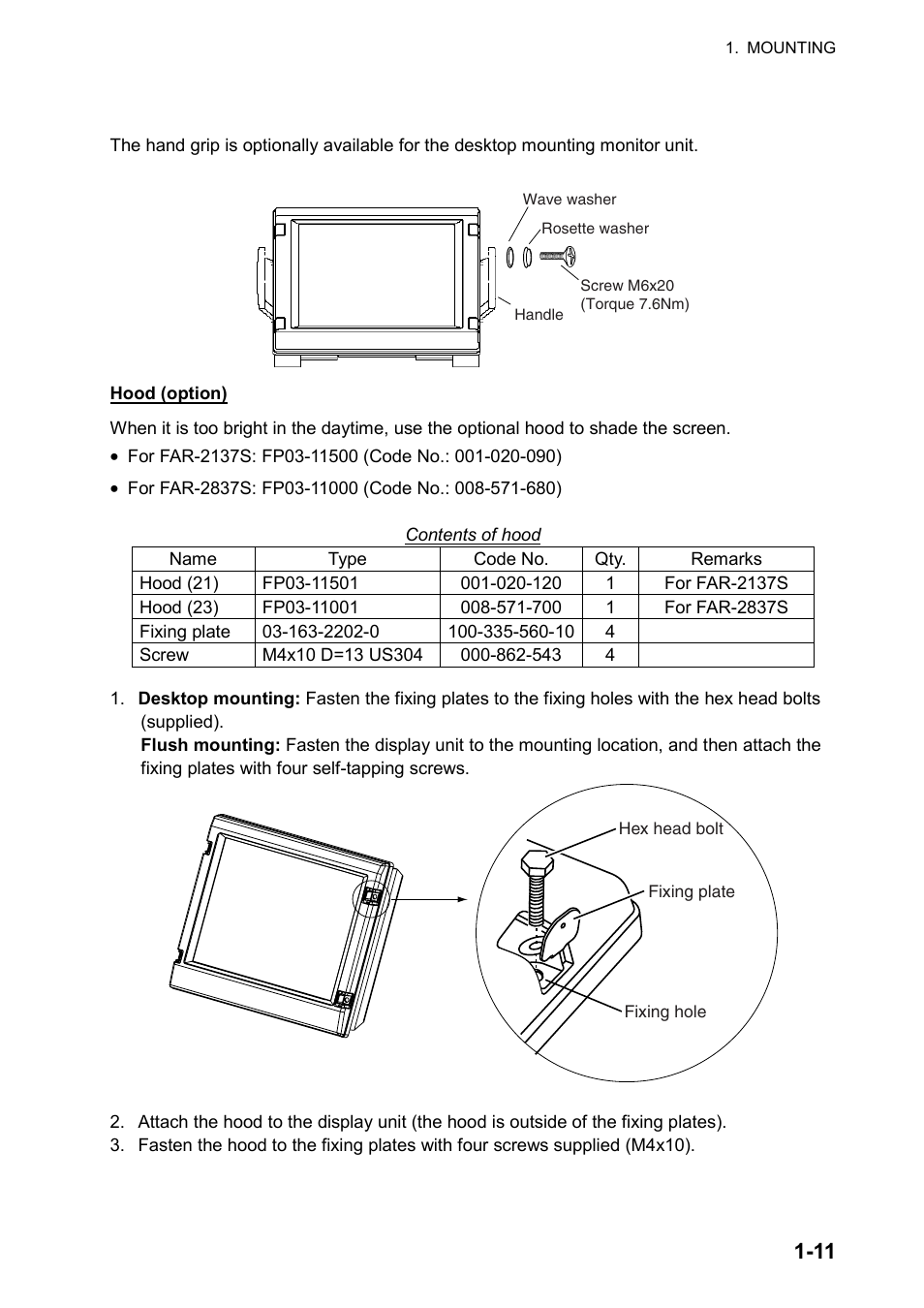 Furuno 2837S User Manual | Page 19 / 123