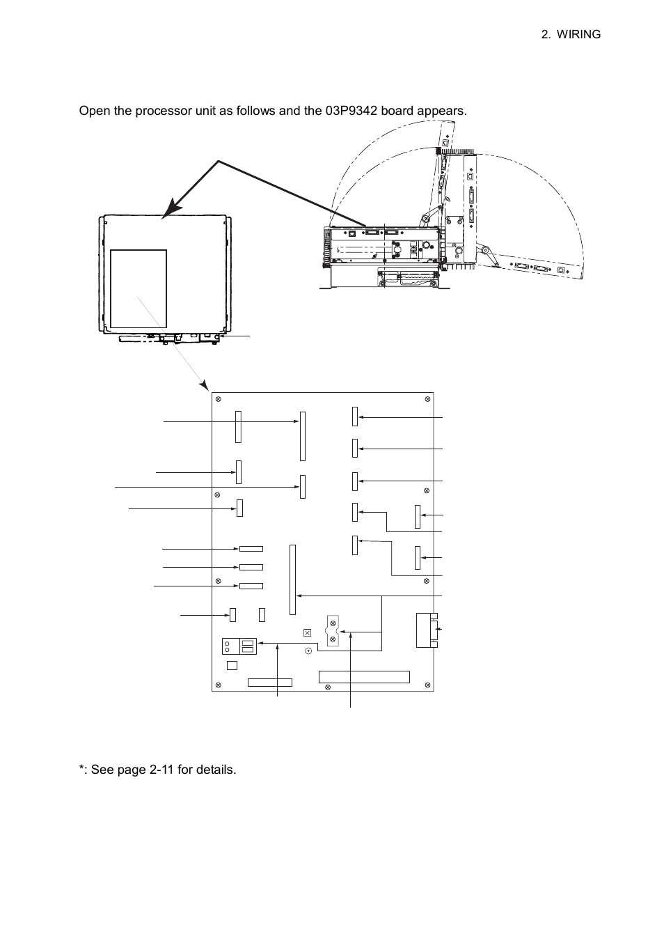 9 location of connectors | Furuno 2837S User Manual | Page 35 / 123