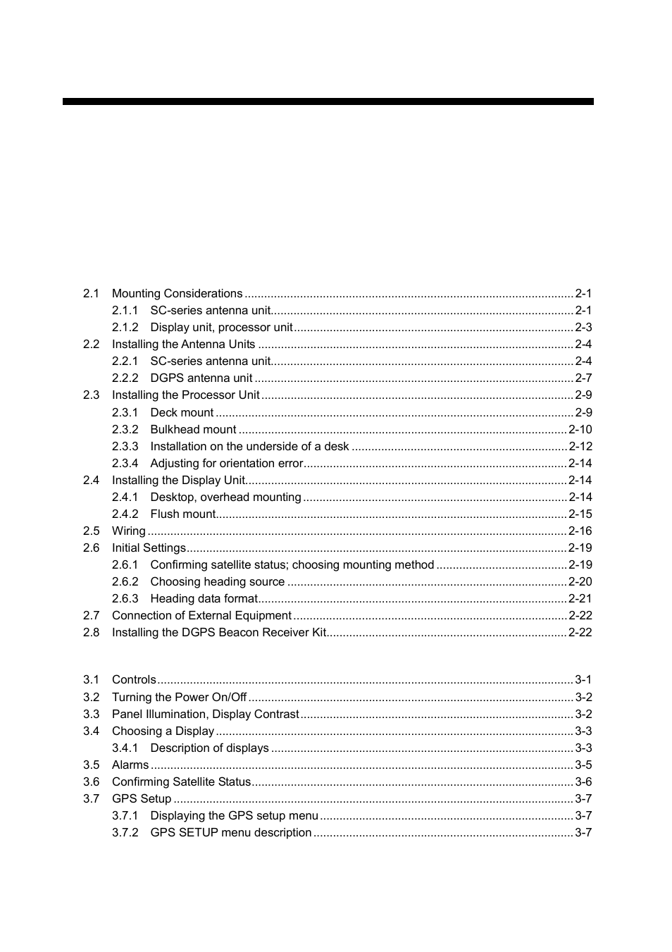 Furuno SC-60 User Manual | Page 4 / 106