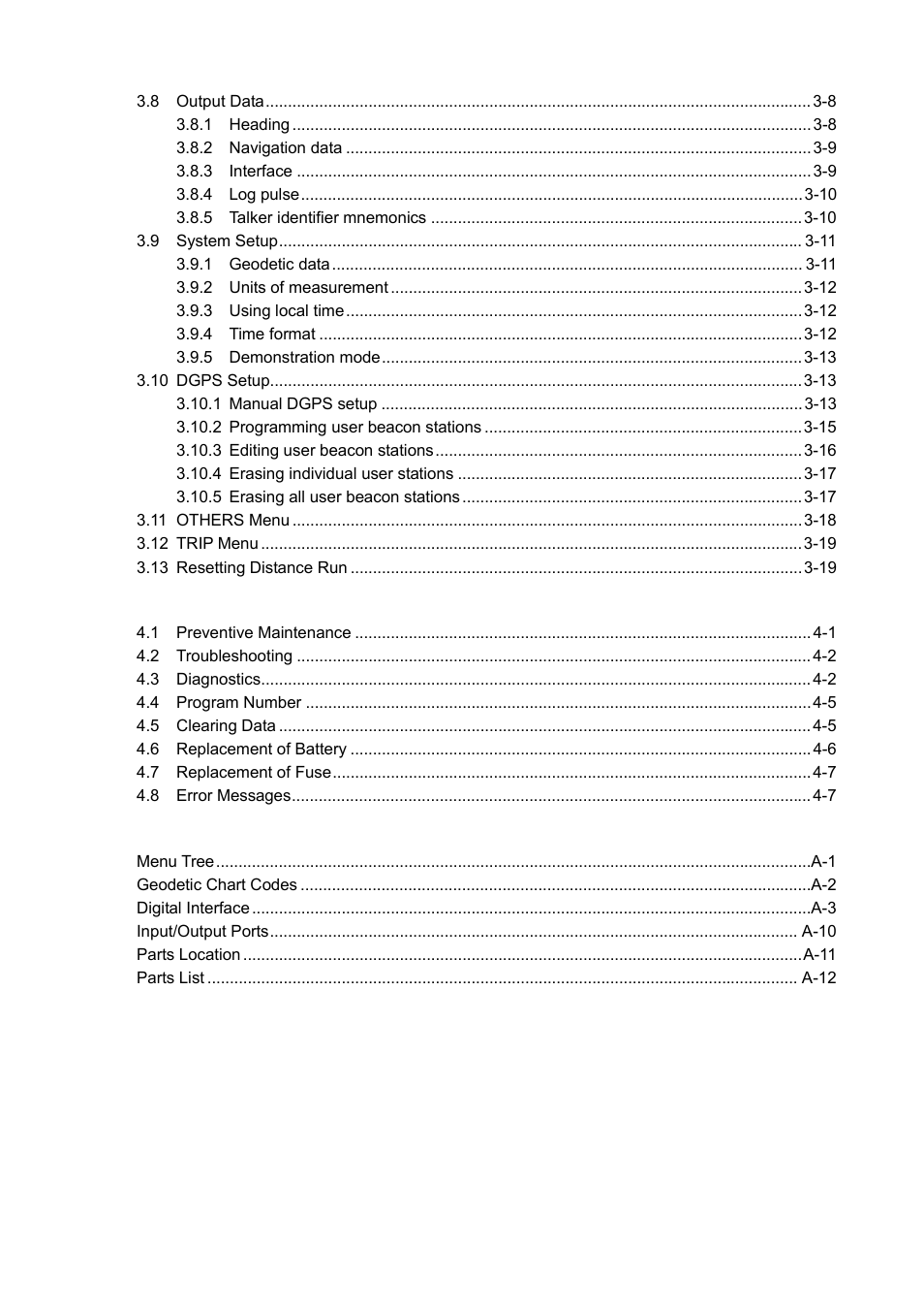 Furuno SC-60 User Manual | Page 5 / 106