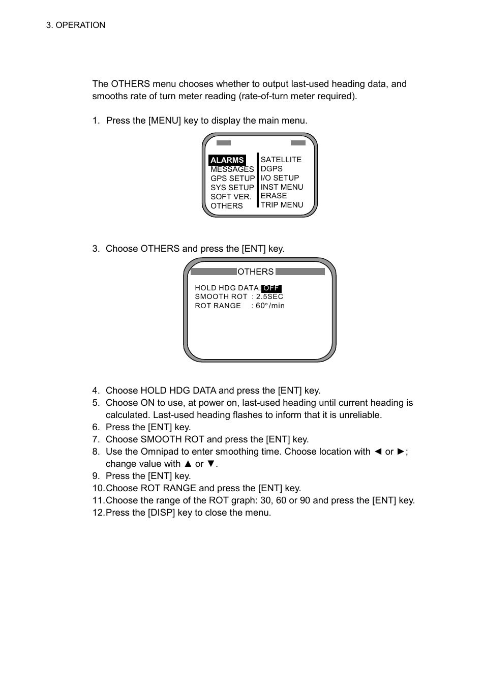 11 others menu | Furuno SC-60 User Manual | Page 56 / 106