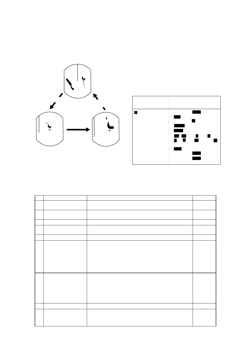 18 menu operation, Figure 2-8 shifting and zooming the display, Figure 2-9 menu display table 2-1 menu description | Menu | Furuno 1761 MARK-3 User Manual | Page 18 / 33