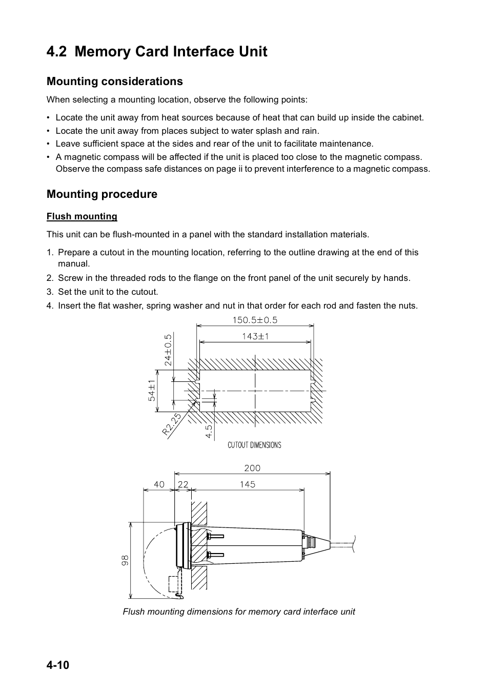 2 memory card interface unit | Furuno FAR2167DS-BB User Manual | Page 65 / 109