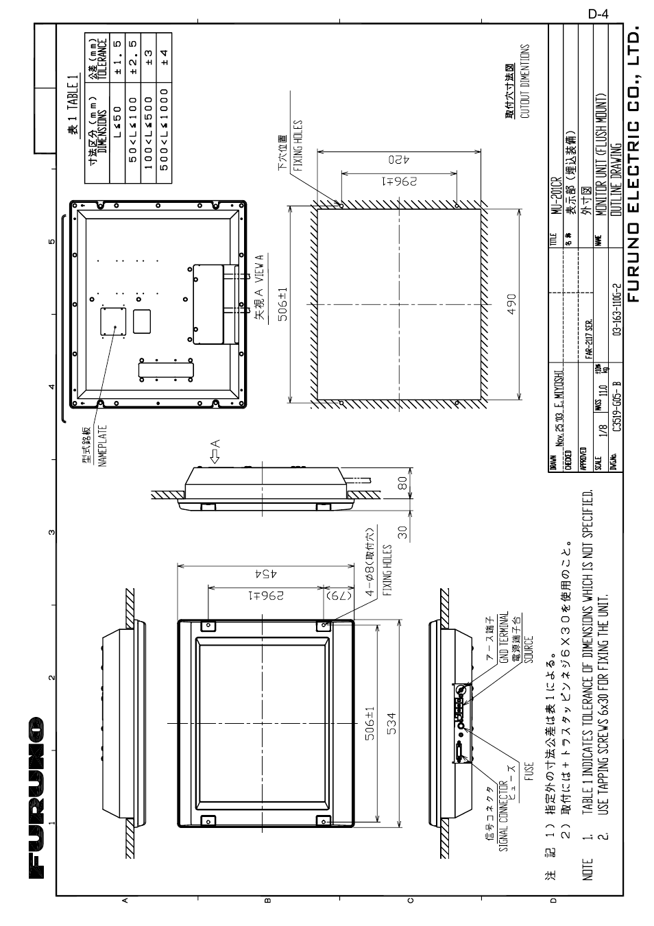 Furuno FAR2167DS-BB User Manual | Page 93 / 109