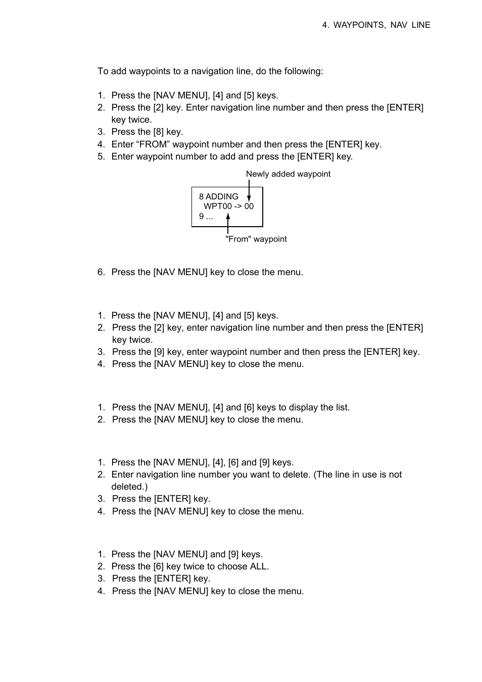 Furuno RP-250 User Manual | Page 27 / 73