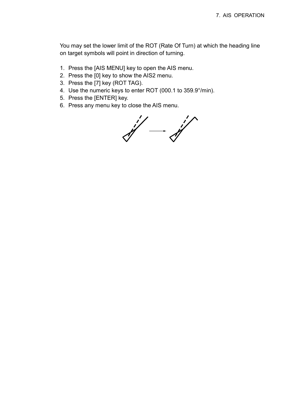 12 rot display setting | Furuno RP-250 User Manual | Page 47 / 73