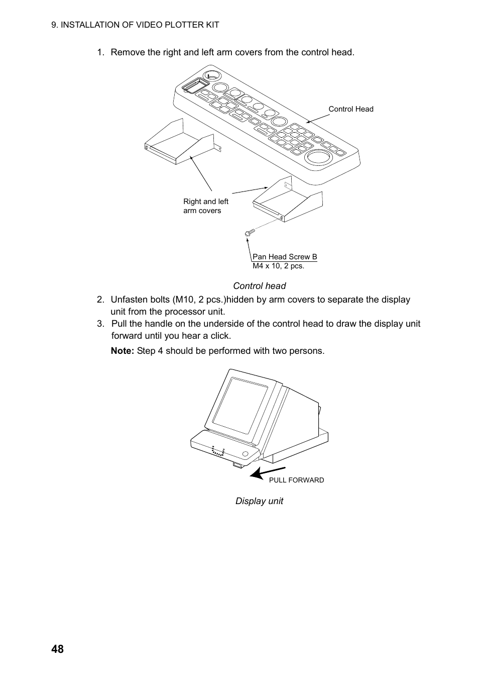 Furuno RP-250 User Manual | Page 54 / 73