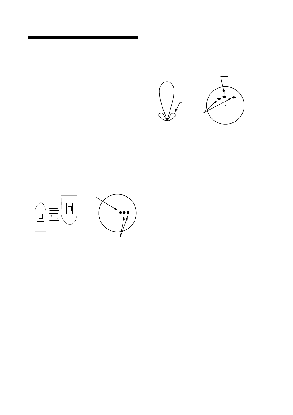 False echoes, 1 multiple echoes, 2 side-lobe echoes | 3 indirect echoes | Furuno 1942 User Manual | Page 31 / 63