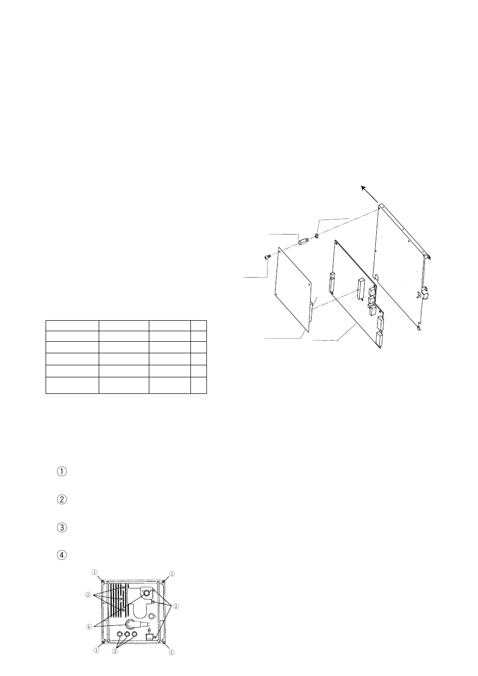 Installation of arp-10, Not used | Furuno 1932 User Manual | Page 54 / 63