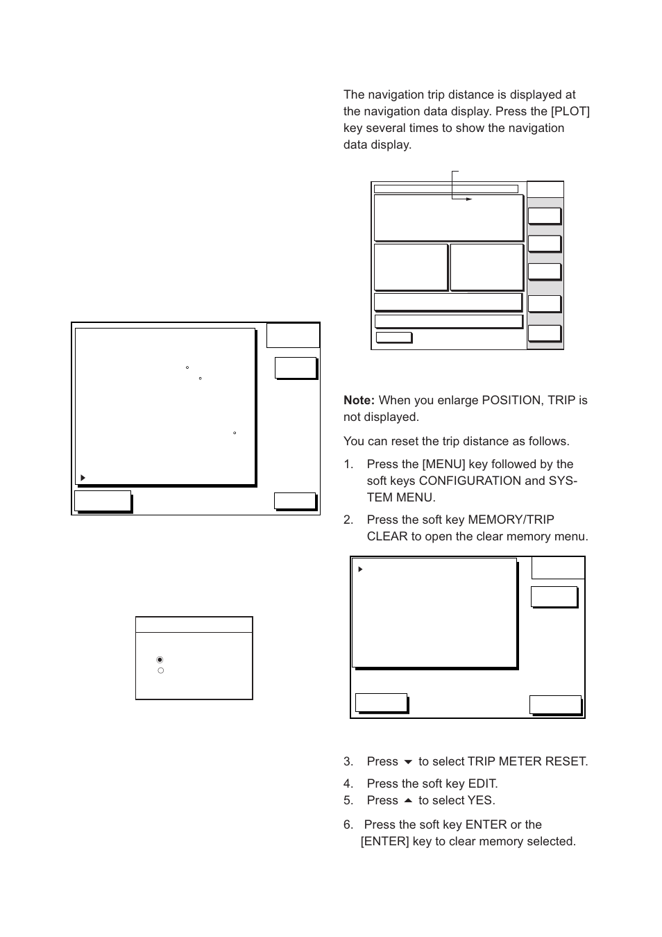 9 changing operation mode, 10 navigation trip distance | Furuno GP-1650 User Manual | Page 22 / 94