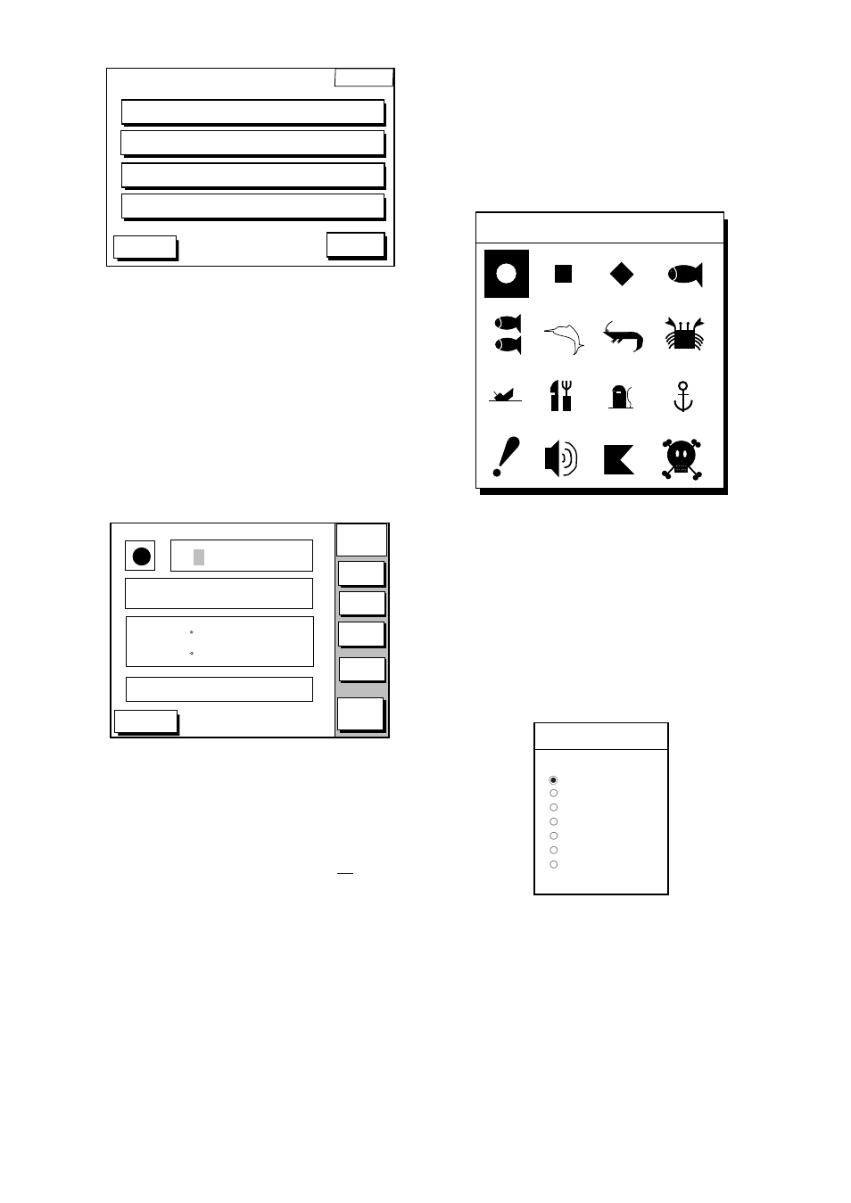 Mark shape | Furuno GP-1650 User Manual | Page 32 / 94