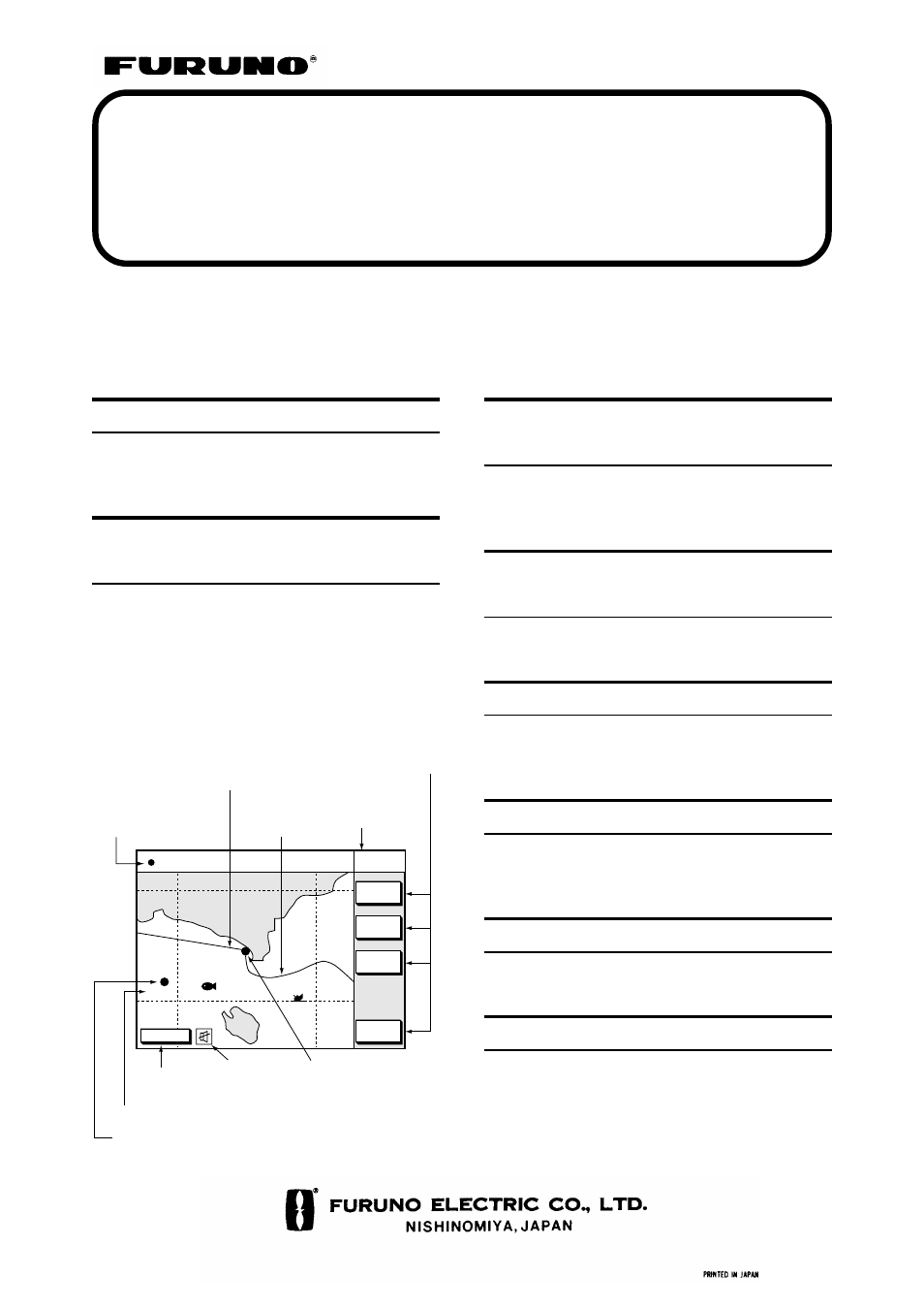 Furuno GP-185F User Manual | 4 pages