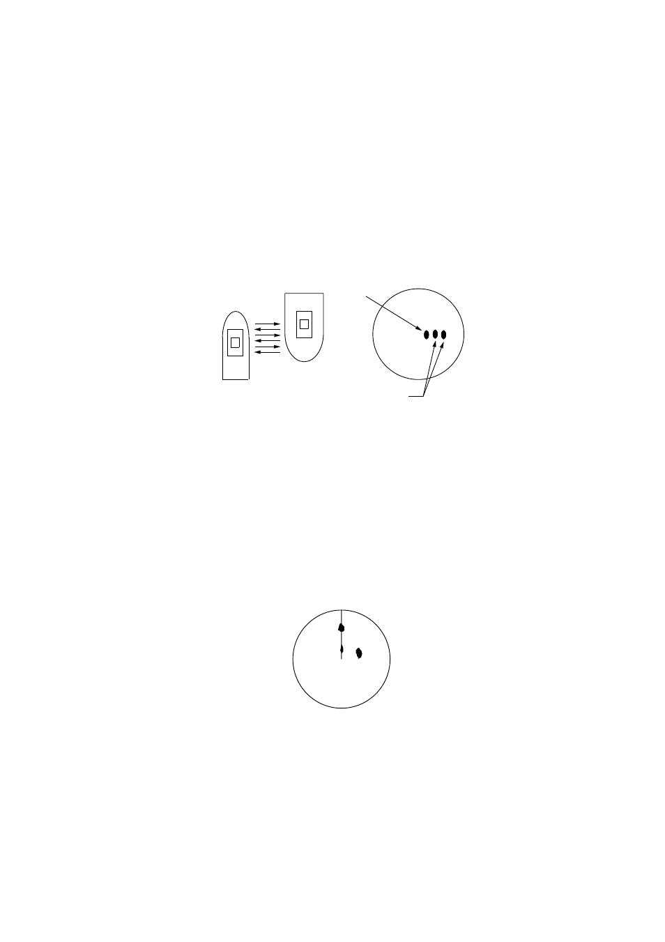 2 false echoes, 1 multiple echoes, 2 sidelobe echoes | Furuno FR-2125V User Manual | Page 69 / 138