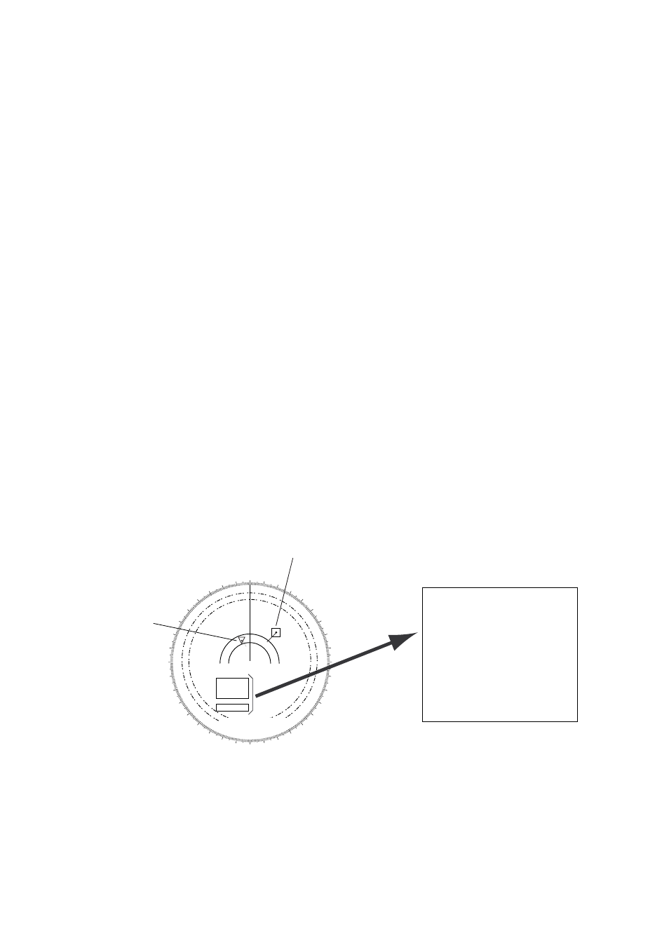 9 displaying target data, Figure 5-8 arpa plot | Furuno FR-2125V User Manual | Page 95 / 138