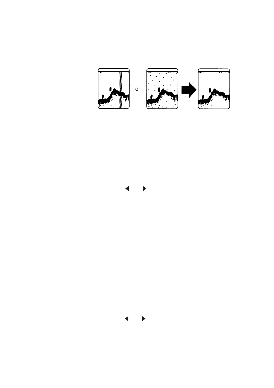 7 suppressing interference, 8 knowing depth change by depth alert alarm | Furuno GP-1600F User Manual | Page 60 / 97