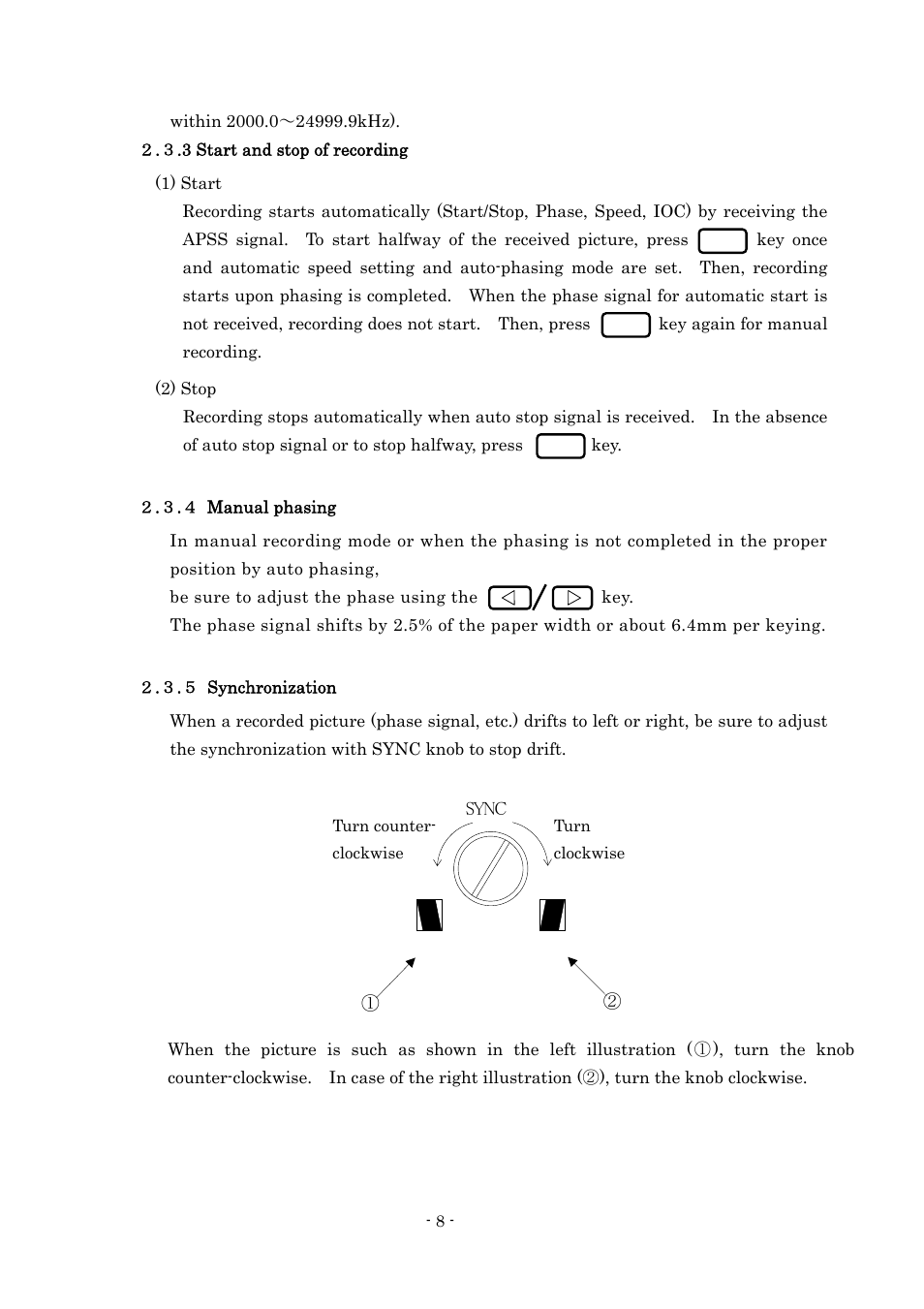 Furuno FAX-410 User Manual | Page 14 / 40