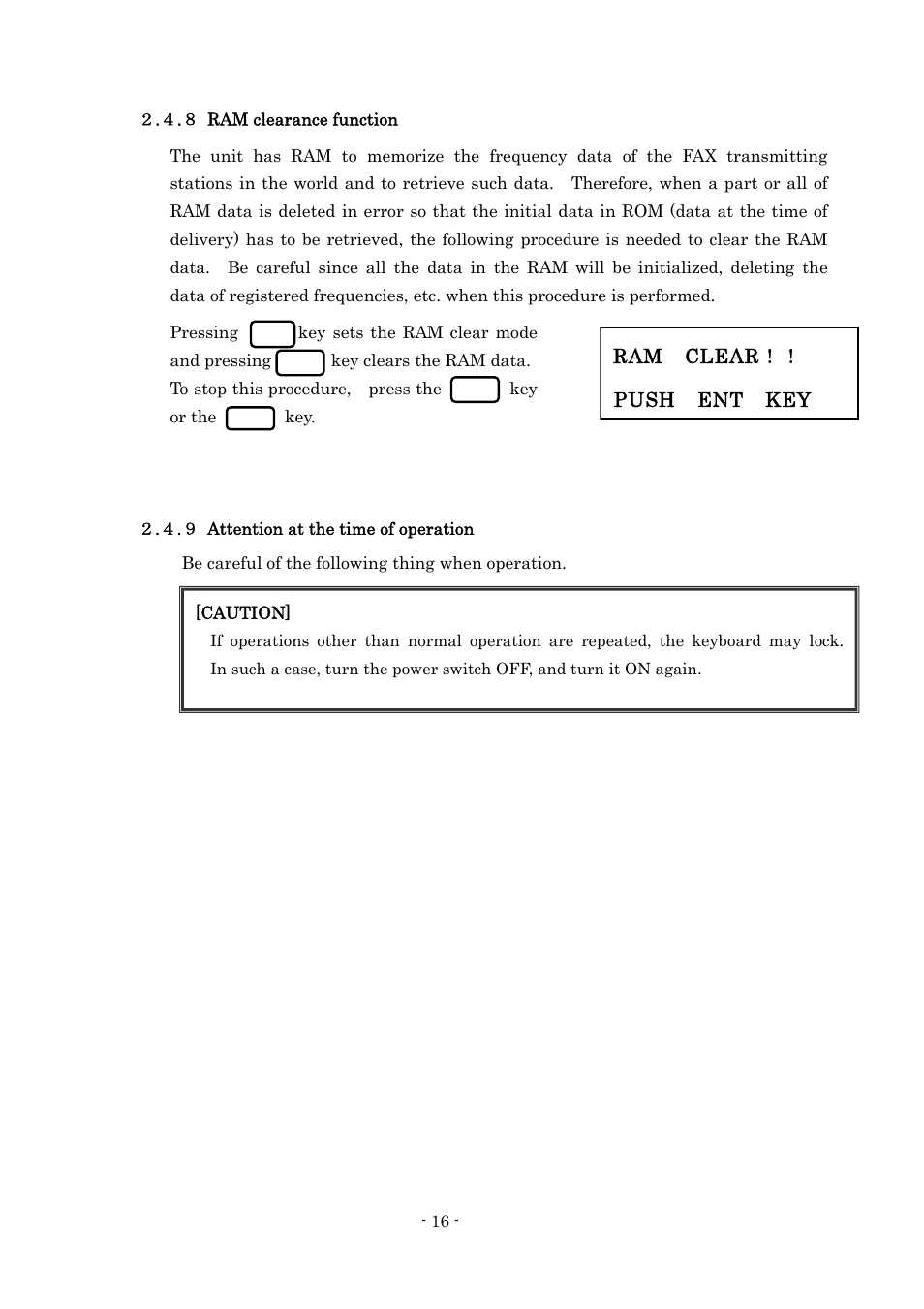 Furuno FAX-410 User Manual | Page 22 / 40