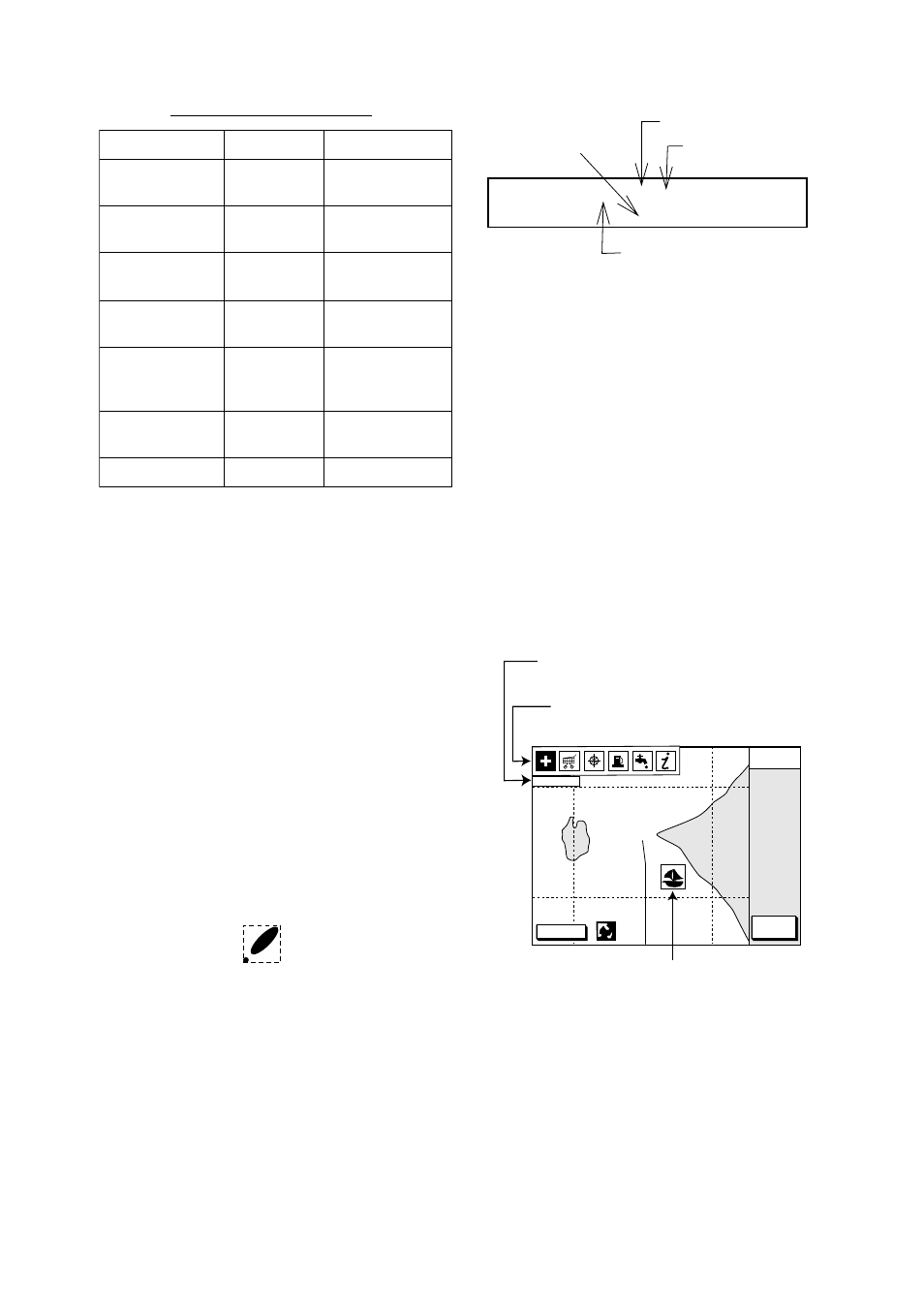 Port service icons (nav-charts™ cards), Aid to navigation data | Furuno GP-1850D User Manual | Page 18 / 94