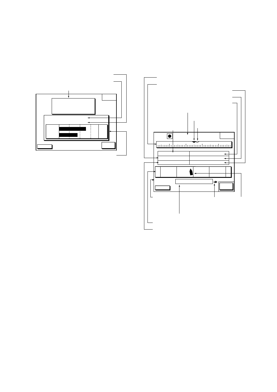 7 steering display, 0 0 1 - w p, Beacon information display | How to read the compass display, Figure 2-13 steering display | Furuno GP-1850D User Manual | Page 20 / 94