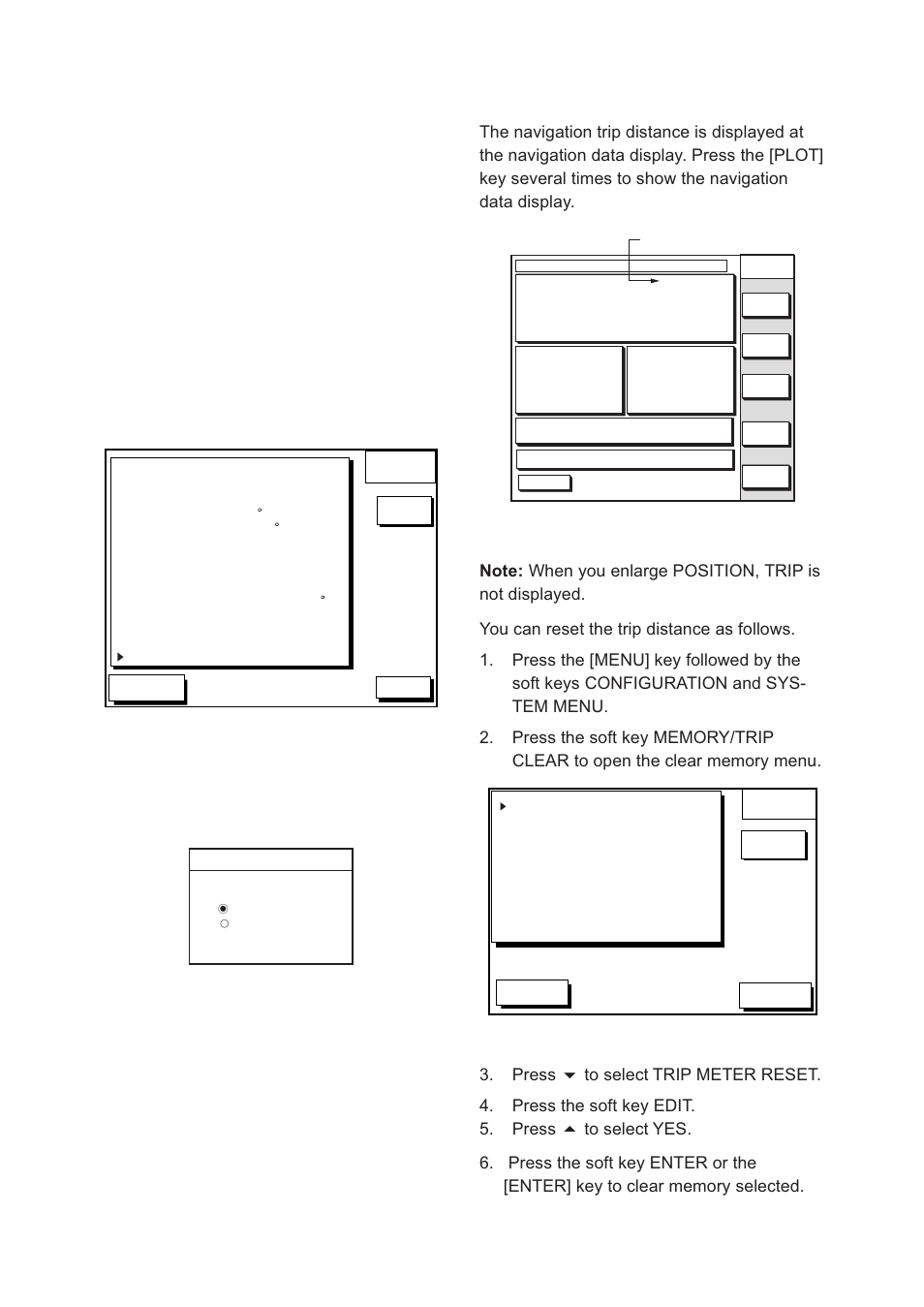 9 changing operation mode, 10 navigation trip distance | Furuno GP-1850D User Manual | Page 22 / 94