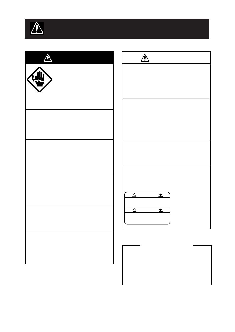 Safety instructions, Warning, Caution | Furuno GP-1850D User Manual | Page 3 / 94