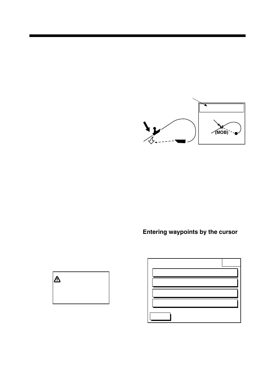 Waypoints, 1 entering waypoints | Furuno GP-1850D User Manual | Page 31 / 94