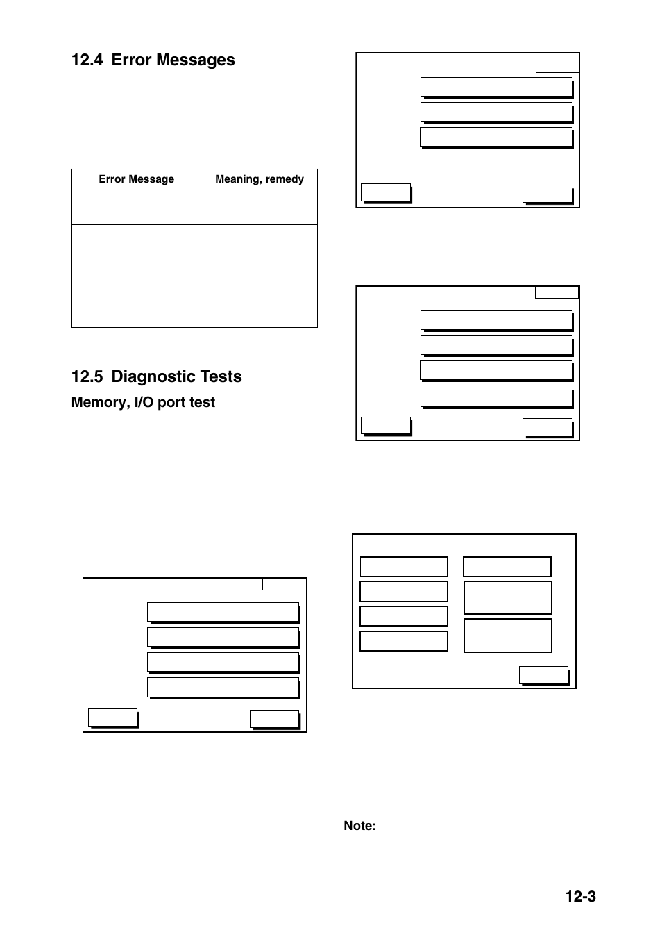 4 error messages, 5 diagnostic tests | Furuno GP-1850D User Manual | Page 79 / 94