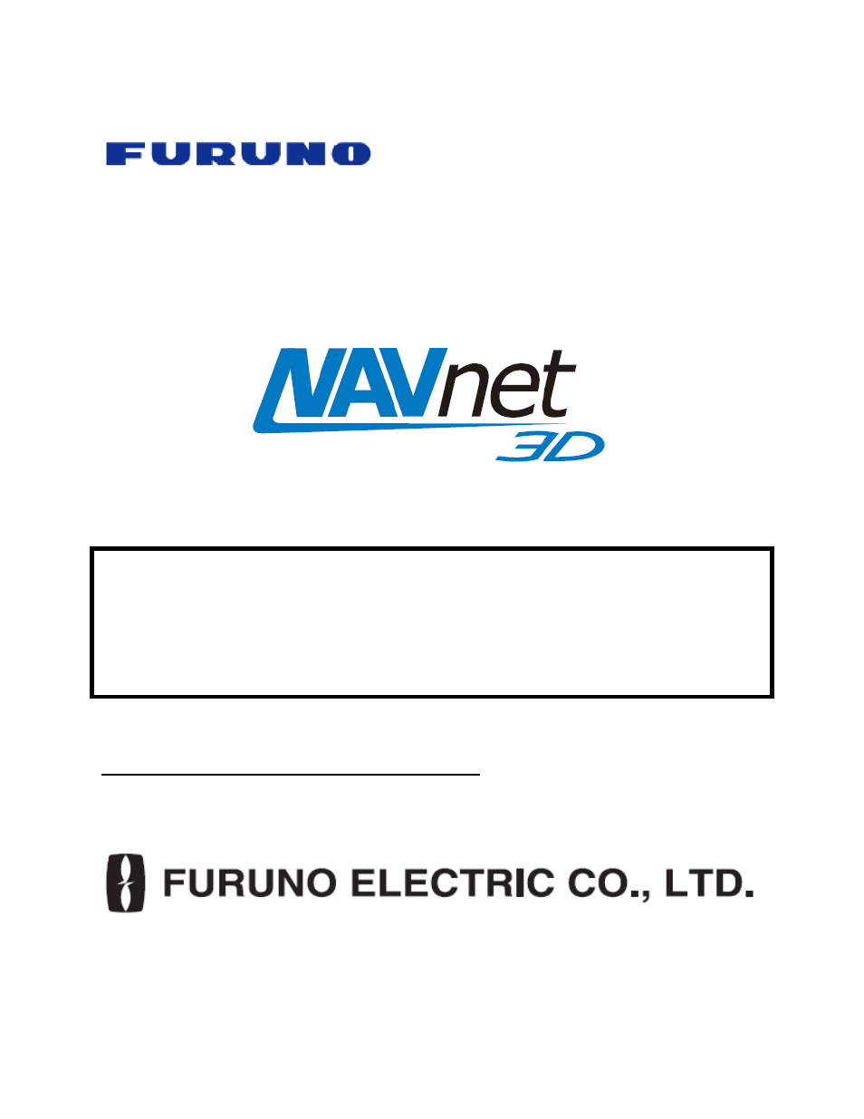 Furuno NAVNET 3D MFD8/12/BB User Manual | 101 pages