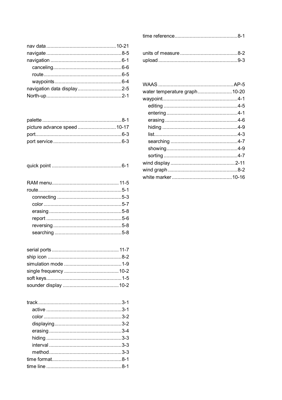 In-2 | Furuno GP-7000F User Manual | Page 132 / 132