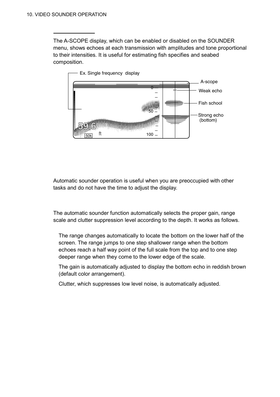 2 automatic sounder operation, 1 how the automatic sounder works | Furuno GP-7000F User Manual | Page 94 / 132