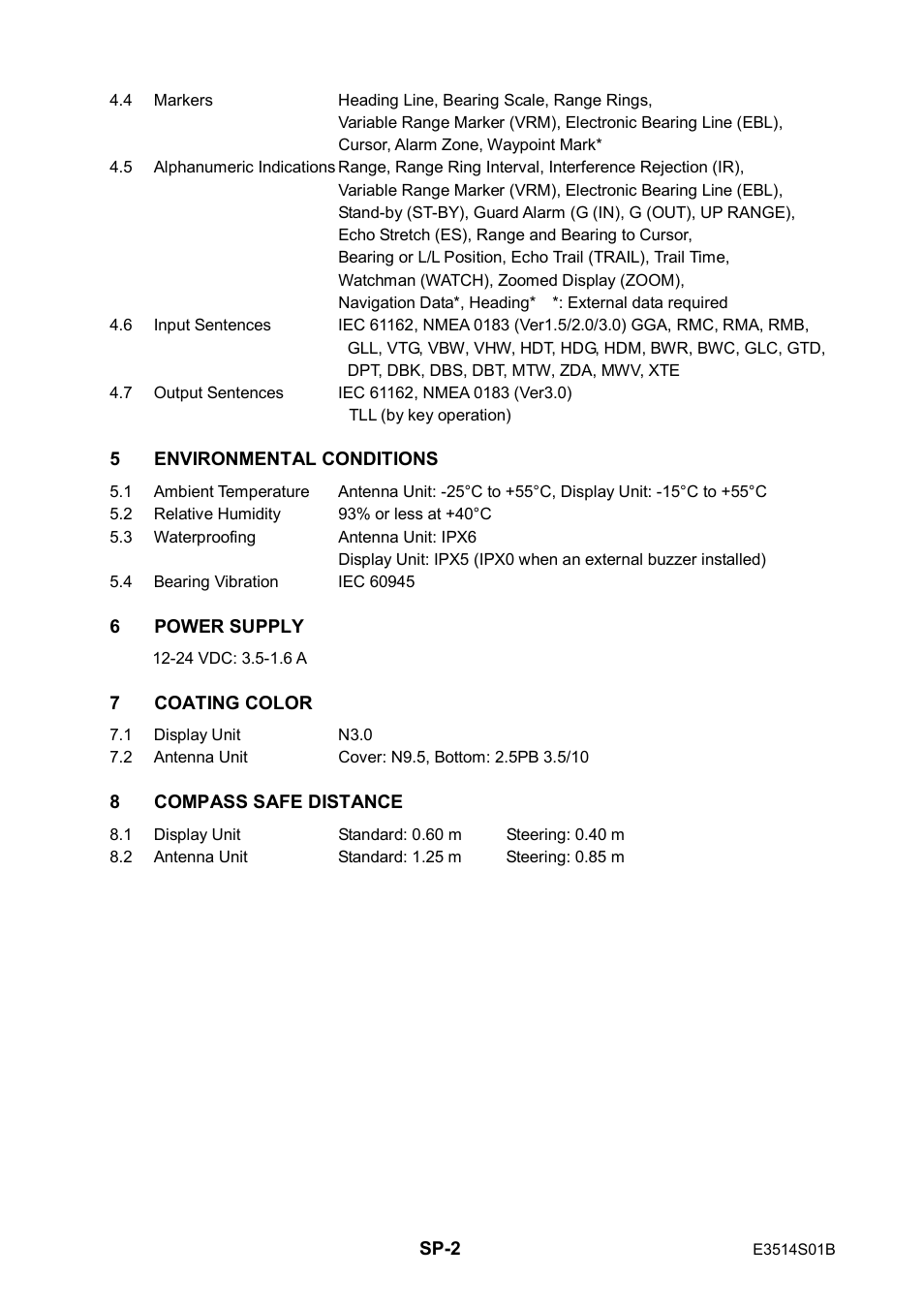 Furuno 1715 User Manual | Page 41 / 48