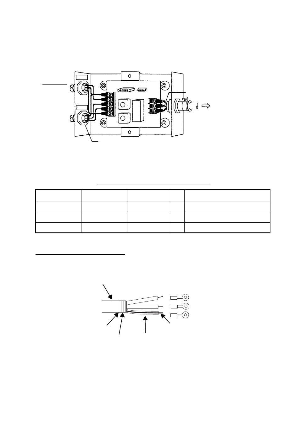 25 optional transducer, Fabricating the transducer cable | Furuno GP-7000F User Manual | Page 31 / 52