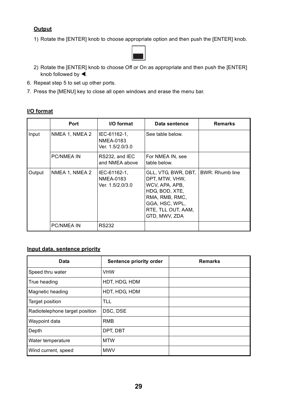 Furuno GP-7000F User Manual | Page 35 / 52