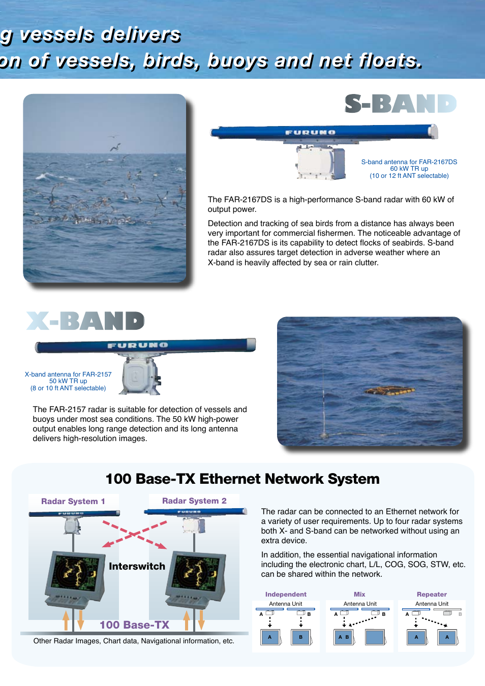 100 base-tx ethernet network system | Furuno FAR-2157 User Manual | Page 3 / 8